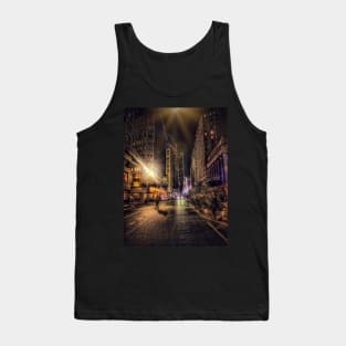 Manhattan at Night, Garment District, New York City Tank Top